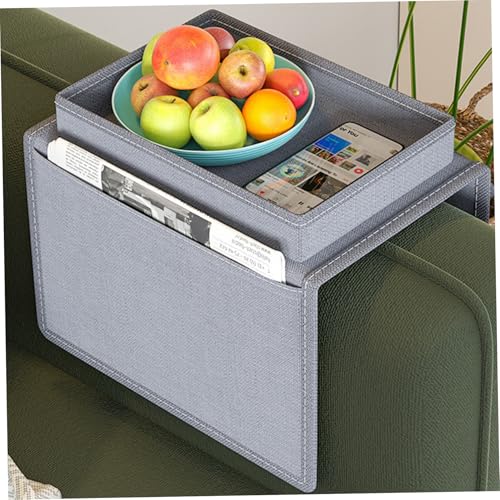 Plateau bras canapé pliable pour ne plus jamais perdre votre télécommande