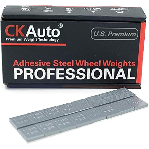 CKAuto Adhesive Stick on Wheel Weights Cover