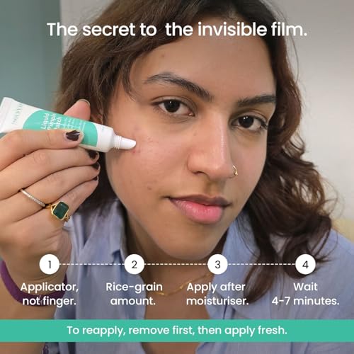 Image of THE SOLVED SKIN Liquid Pimple Patch | Invisible Acne Spot Treatment | MakeUp Friendly | Any Size pimple, Any Location | 300+ Applications | Dermatologist Tested | 10ml