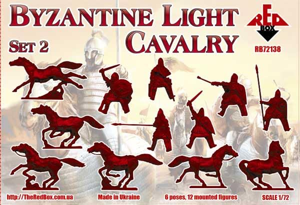 Red Box 72138 Kit Figuras de Caballería Ligera Bizantina 1/72 miniatura 2