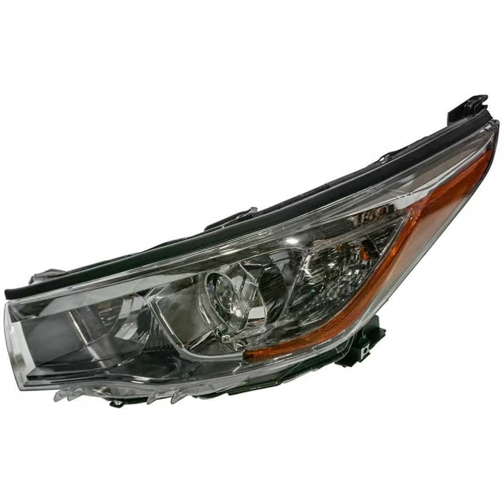 Amazon.com: For 2014-2016 Toyota Highlander Head Light Driver Side  