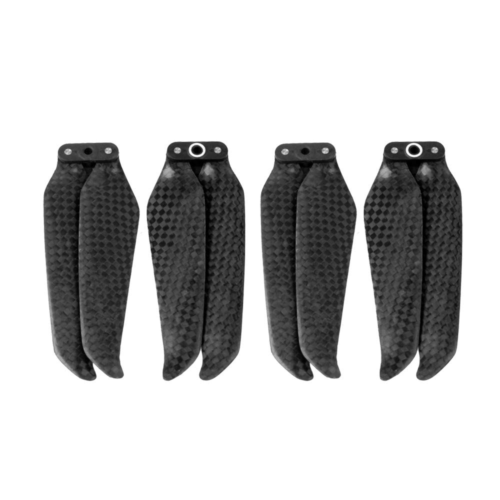 Hensych 2 Paires Hélices Fibre Carbone 7238F Mavic Air 2 / Air 2S - Faible Bruit
