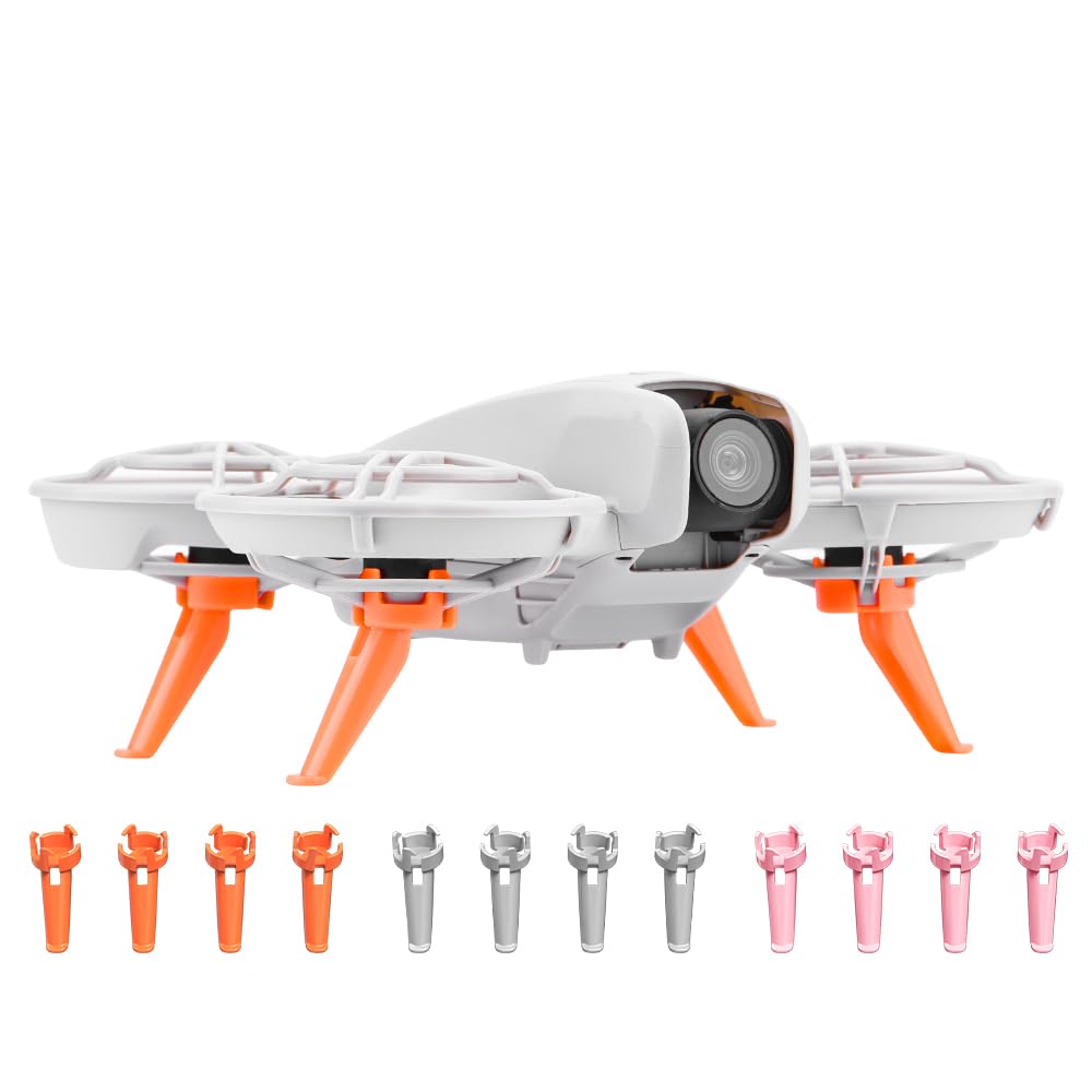 Staffa Fissa Per Protezione Inferiore Carrello Di Atterraggio Per DJI NEO 2 – Accessorio Rinforzato In PLA+ Giallo