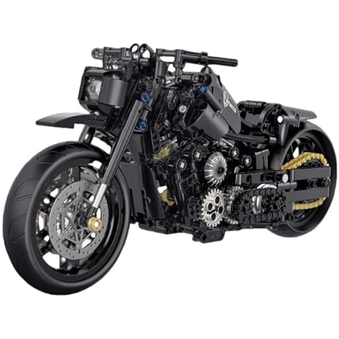 JVAVNE Technik Racing Motorcycle Building Blocks Set Cover