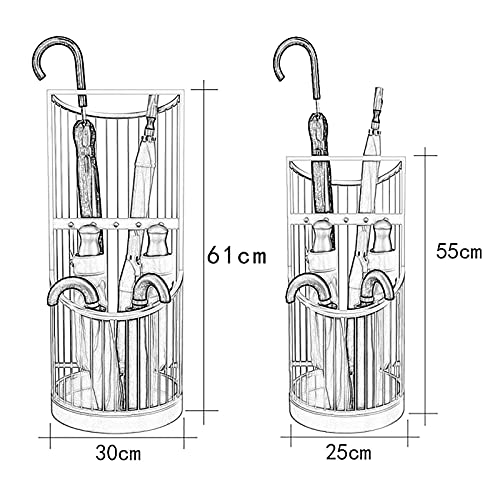 Porte-parapluie stable anti-goutte pour ranger les modèles pliants