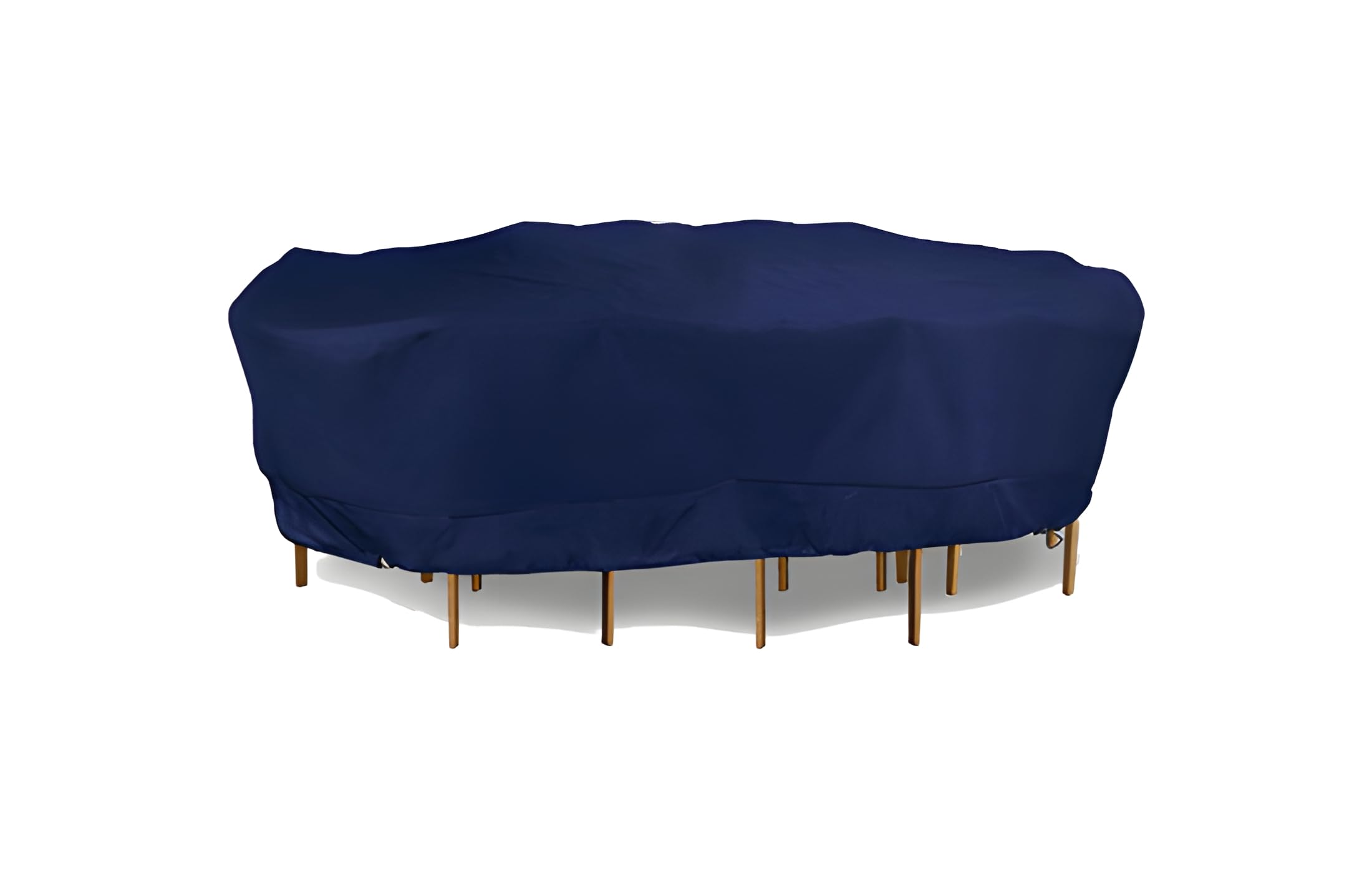 Eevelle Meridian Patio Oval Table Set Cover with Marine Grade Fabric - Outdoor Table Cover - Furniture Set Covers for Dining Table - Easy to Install - (25.5