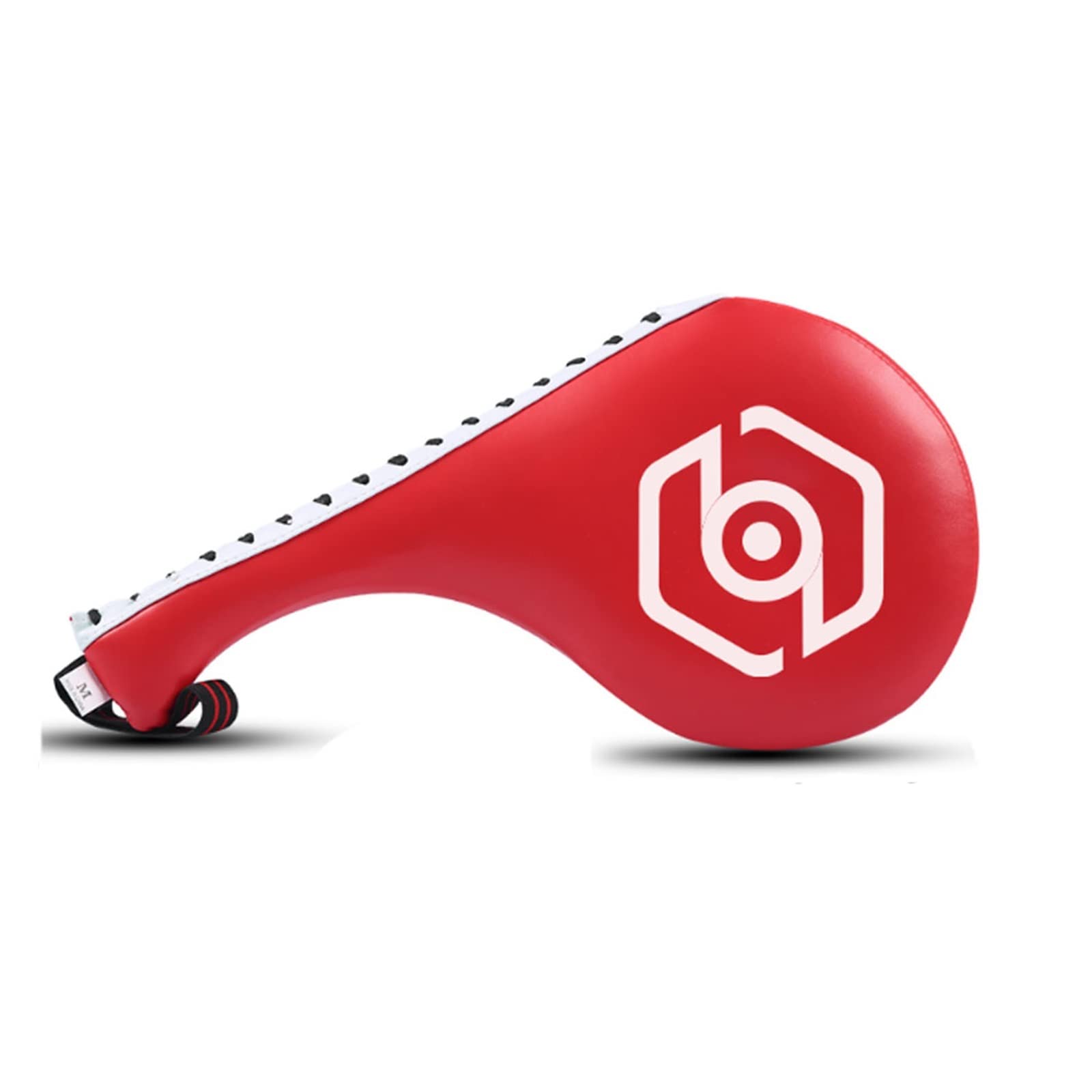 Probador de calibre push-pull de lecturas claras Prueba de fuerza Kick Pad Boxeo Taekwondo Kickboxing Medidor de potencia Paleta Medida de impacto para pruebas de tensión y compresión (Color : Rot,
