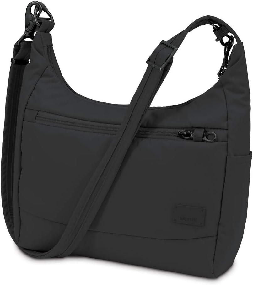 Pacsafe Citysafe CS100 Anti-theft Travel Handbag, Black