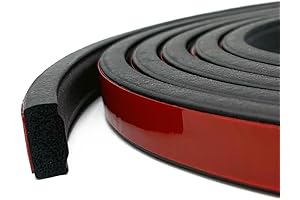 Foam RV Door Seal Rectangle Shape Weather Stripping for RV Door