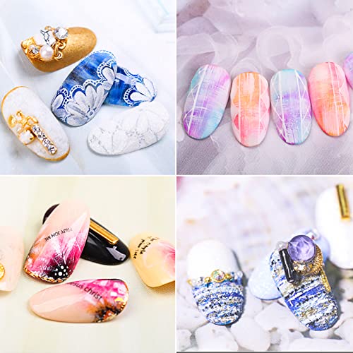 5 Stück Pinselset für Nailart Acryl Gel Nagel Kunst Pinsel Nageldesign Pinsel Acryl Nagelbürste Nail Art Malerei… – Bild 7