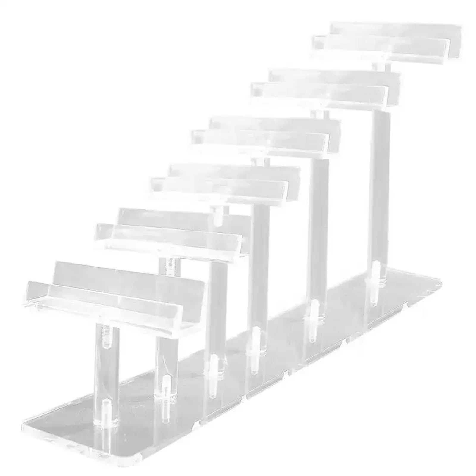 Porta Occhiali Il espositore for Occhiali da Sole con Scala for Tavolo autonomo Multistrato Antiscivolo può Essere utilizzato nei Negozi di Ottica | Six-layer