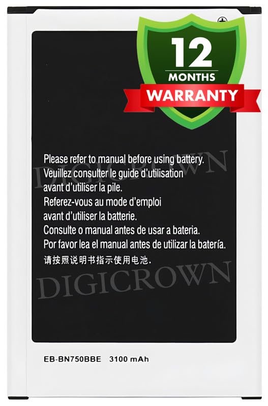 Image of Original EB-BN750BBE Battery Compatible for Samsung Galaxy Note 3 Neo - (3100mAh) - 1 Year Warranty DC02