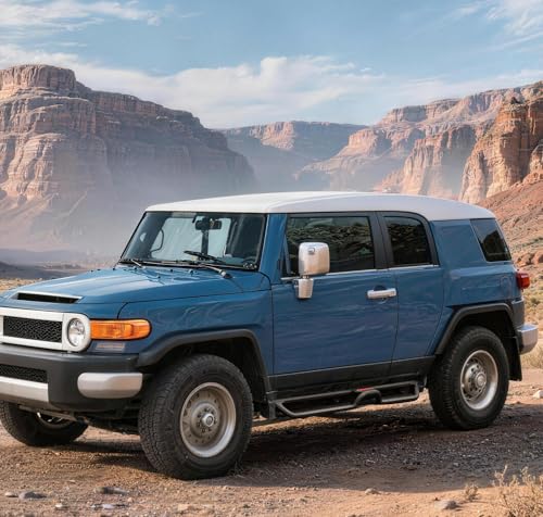 Image of COMNOVA Two-Stairs Running Boards for 2007-2014 Toyota FJ Cruiser