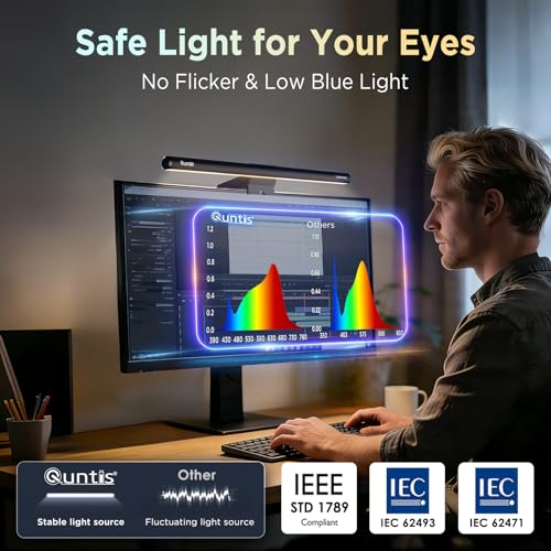 Image of Quntis MC201 PRO Monitor Light RGB Backlight