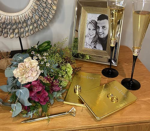 Dreams & Wonder Vow Books Bridal Shower Gift Engagement Gifts For Couples Vows Engagement Gift Vow Book Vow Books For Wedding Shower Gifts Wedding Vow Books Wedding Pen Officiant Book For Ceremony Vow #TOP7