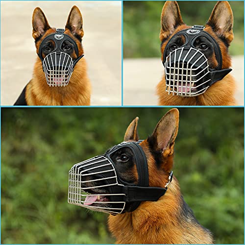 Wire Basket Muzzle for German Shepherd Dog Buy Online