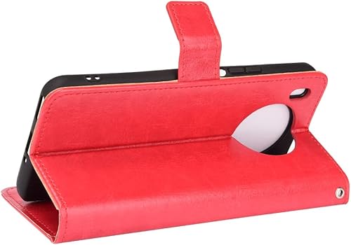 Miniatura 5 de QiongNi Funda para Huawei Nova 8i Funda,Funda para Honor 50 Lite,Funda de cuero con tapa para Huawei Nova 8i NEN-L22F Funda Roja