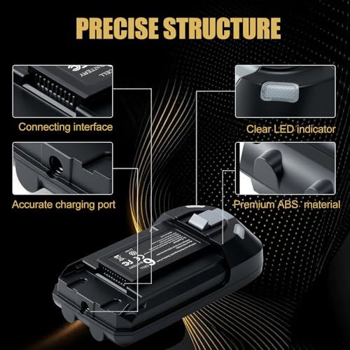 22,2V 2500mAh Lithium-Ionen Ersatzakku für Rowenta X-Force Flex 8.60 Serie, kompatibel mit RH9638 RH9639 RH9678 RH9690 & TY96 EO96 Serie, ersetzt ZR009700 Akku – Leistungsstark & Langlebig