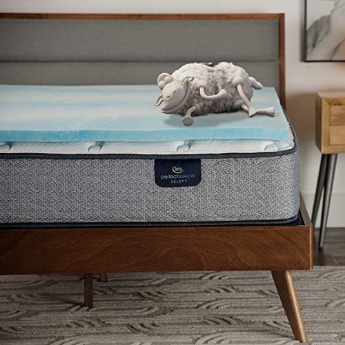 Serta Comfort Cool 1.5-in Gel Memory Foam Mattress Topper, California King