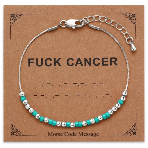 Morse Code Bracelet for Women, Badass Bracelets Funny Birthday Gifts for Women friendship Christmas Gift for Bestie