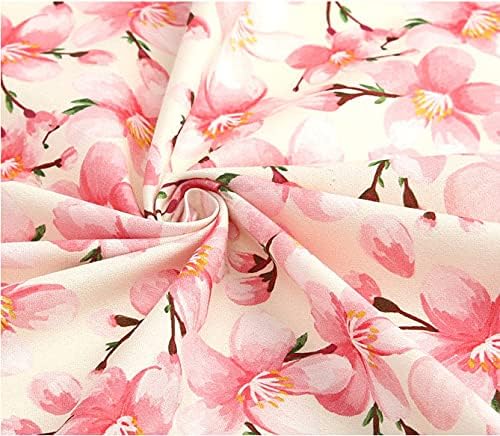 Amazon Co Jp コットン生地 花柄生地 ヤード110cm 幅sy ロマンチック 桜 ホビー