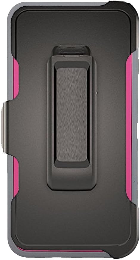 iPhone 6s Plus Case,Kecko Shockproof High Impact Tough Rubber Rugged Hybrid Case Cover Skin w/Built-in Screen Protector&Belt Clips for iPhone 6 Plus/6S Plus-Rose/Black/Blue (G/R)