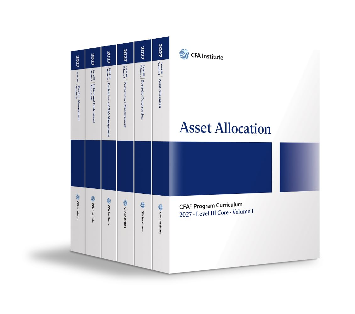 2027 Cfa® Program Curriculum, Level III Portfolio Management Pathway Box Set