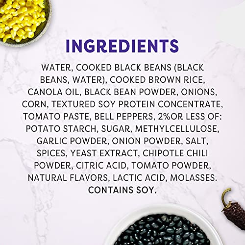 Gardein GlutenFree PlantBased Chipotle Black Bean Burger, Vegan