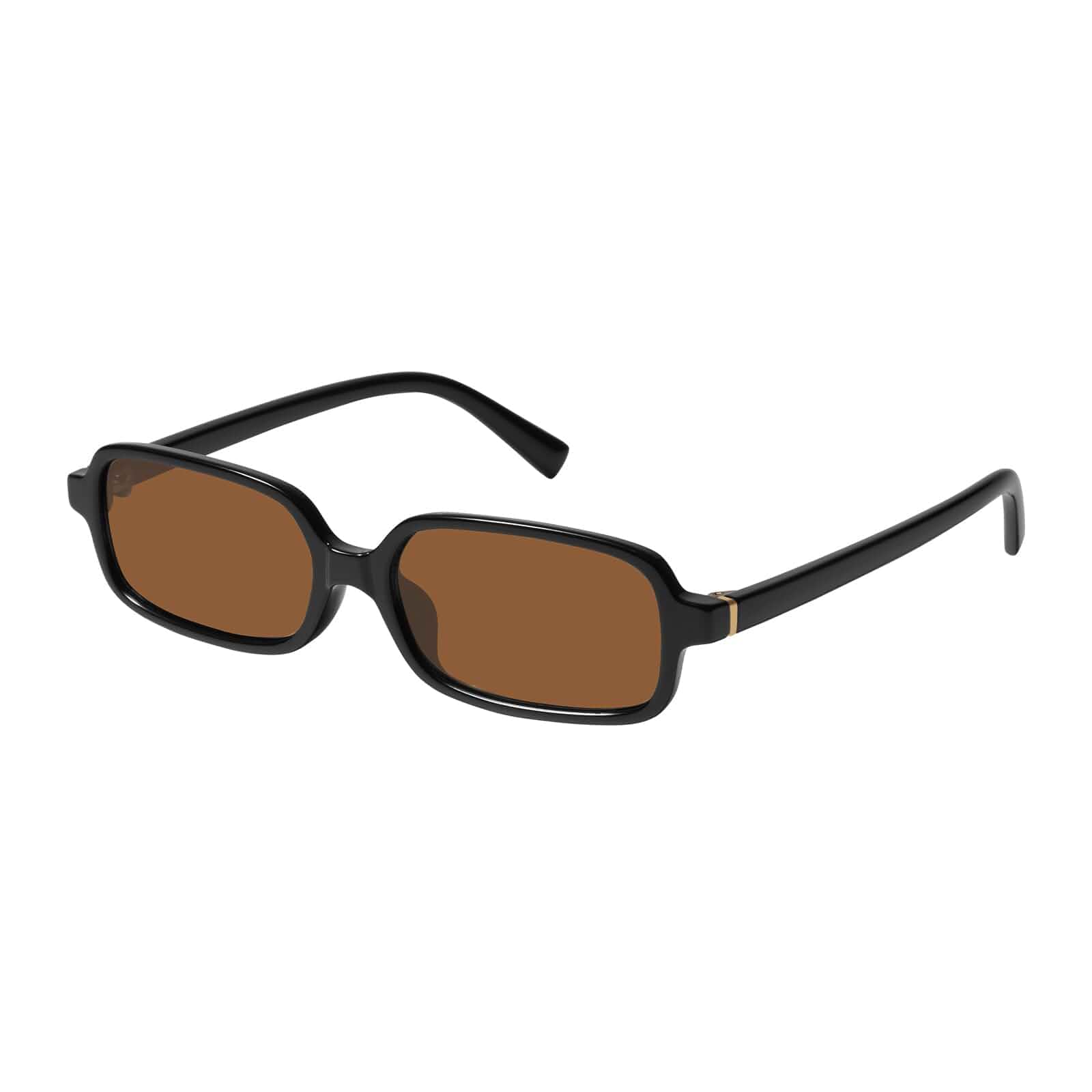 mosanana Trendy Retro Rectangle Sunglasses for Women Small Frame MS52479 Narrow Frame, UV400 Protection, Designed for Daily Outfits, Travel and Fashion Looks