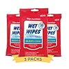 WipeEssentials Hand Sanitizer Hand Wipes for Adults and Kids - 90 wipes - 3 Packs of 30ct Hand Sanitizing Wipes, Travel Essentials