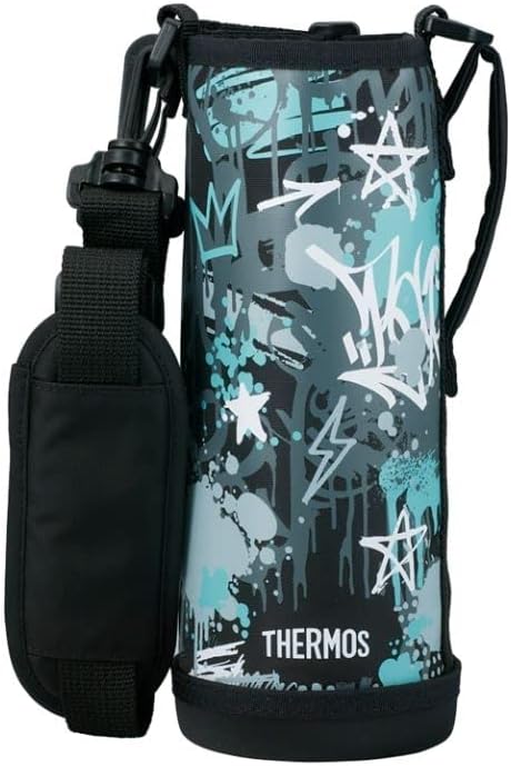 Thermos Replacement 2-Way Bottle FJJ-1001WF Handy Pouch, Black Aqua (BKAQ)