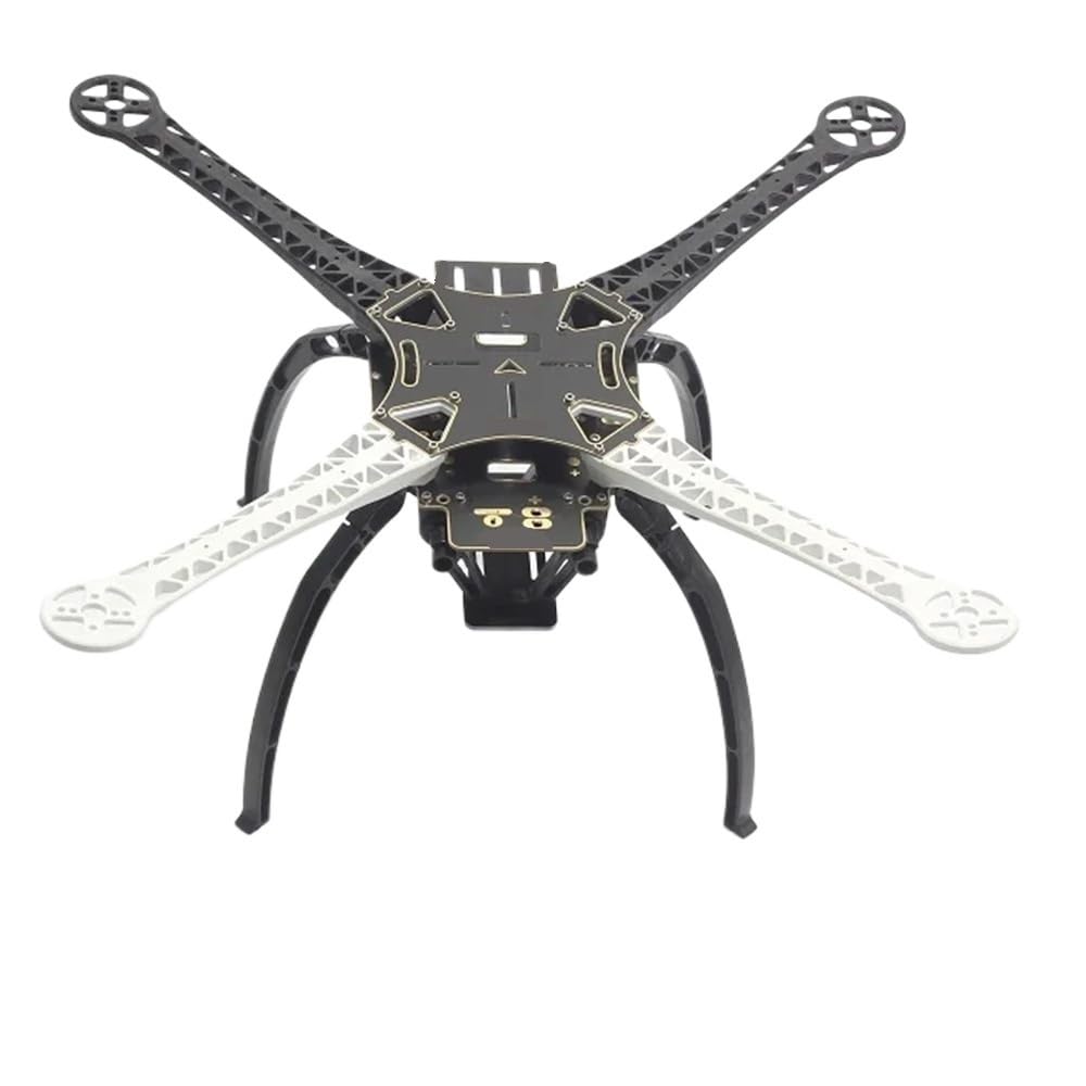 Kit De Marco De Aire Multirotor De 500mm S500 W/tren De Aterrizaje Apto for Actualización UAV FPV F450(Black blue each 2)