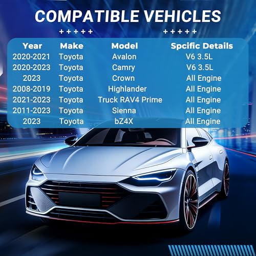 Image of Front Brake Pads Set Compatible with Le-xus NX200t NX300h NX350 NX350h RX350 RX450h RX450hL RZ450e, Toyota Avalon Camry Highlander Sienna bZ4X Brake Pads Semi-Metallic D1324