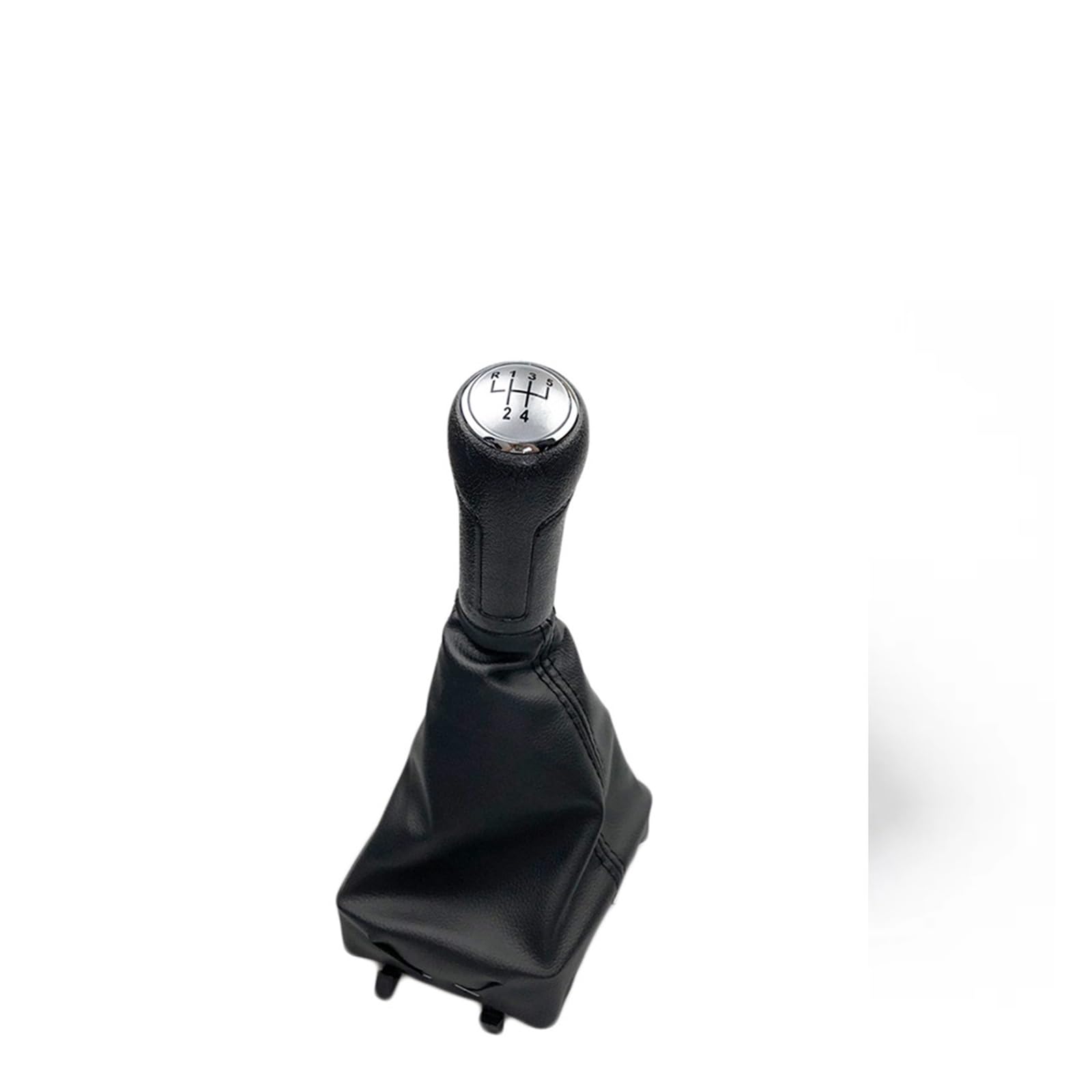 Rbevcrr C 5 Speed Car Shift Lever Knob For Vw For Polo 9N 9N2 (2002-2009) 5 Speed Gear Shift Knob Lever Gaiter Boot Cover Stick Shifter Pen(C 5 Speed)