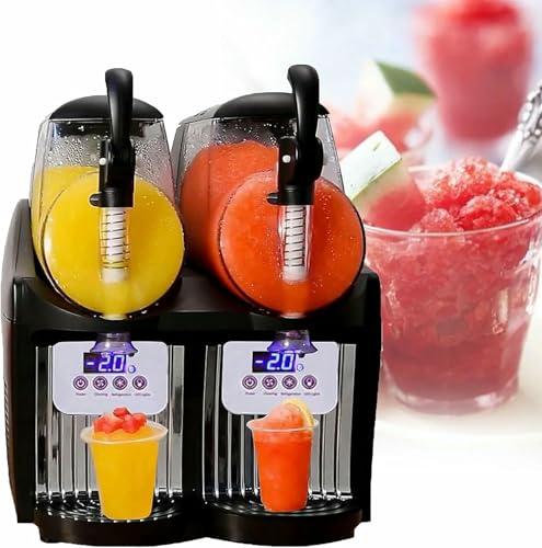 BTOIASYHF Máquina Comercial para Hacer granizados, de Acero Inoxidable, para supermercados, cafeterías, restaurantes y Bares.