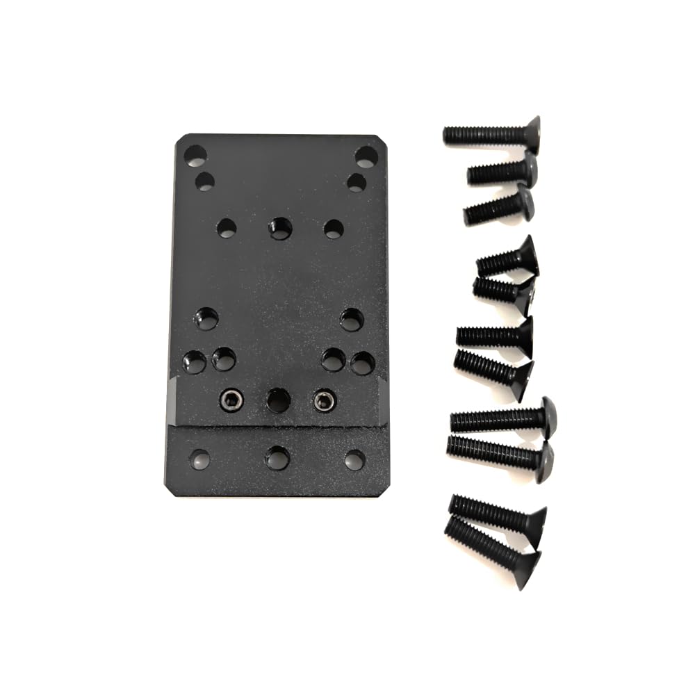 Reflex Sight Red Dot Sights Mit Seitlichem ON/Off Schalter with Universal Mount or Kill Flash Protection (Black/Universal Mount)