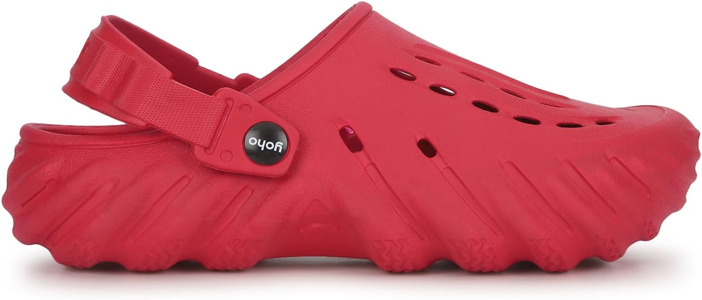 - Wavy Clogs for Men | Trendy | Lightweight | Waterproof l Comfortable l Cushioned