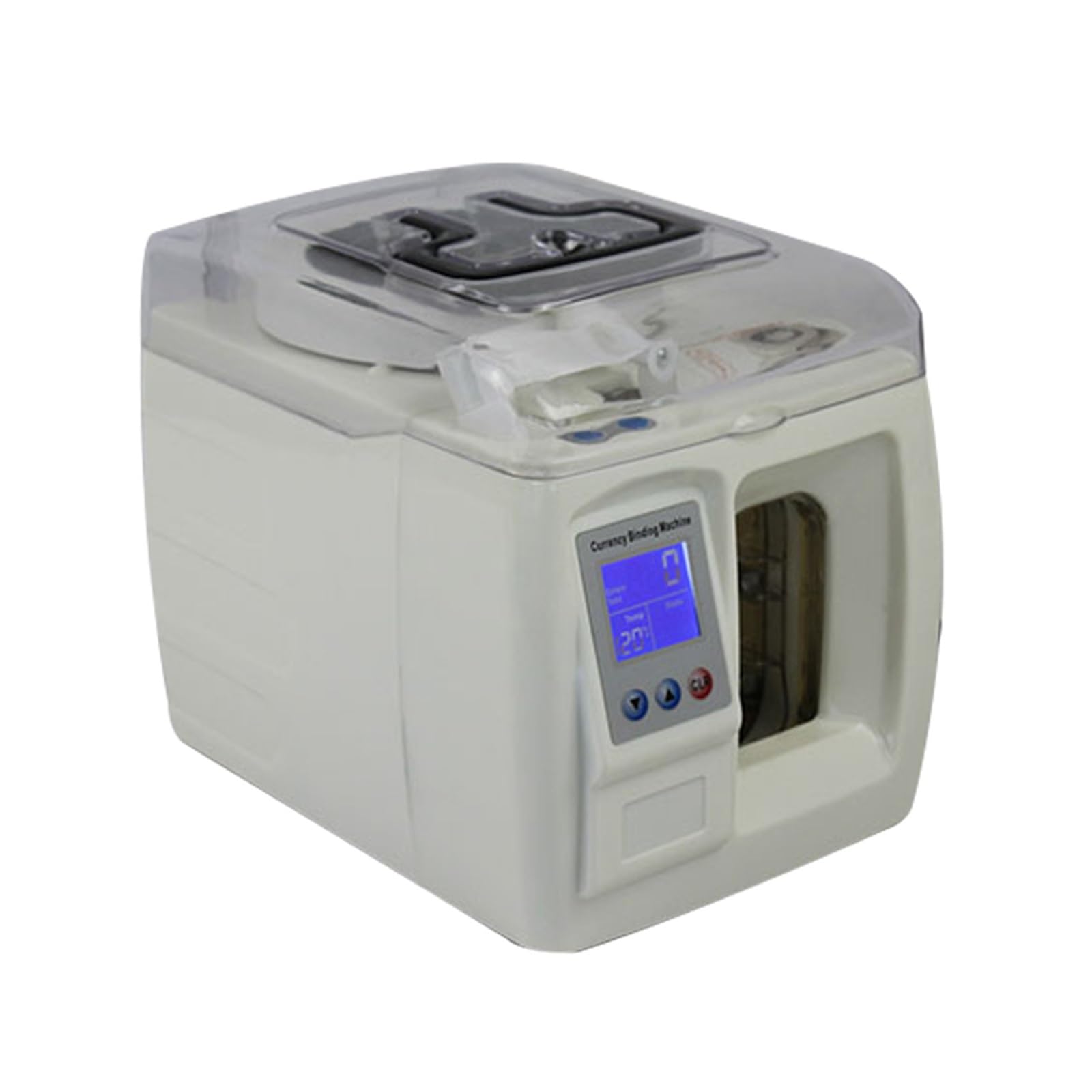 Contabanconote, XD-308 Macchina for raggruppare e rilegare banconote con display LCD per aziende