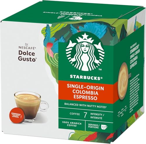 Starbucks Colombia Medium Roast Dolce Gusto Pods (12ct)
