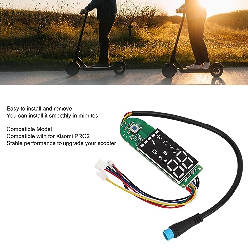 BONKZEBU Electric Scooter Dashboard,Clear Display Circuit Board PCB Replacement, Simple Installation Original Dashboard Circuit Board Replacement,for PRO2 by BONKZEBU - Image 3