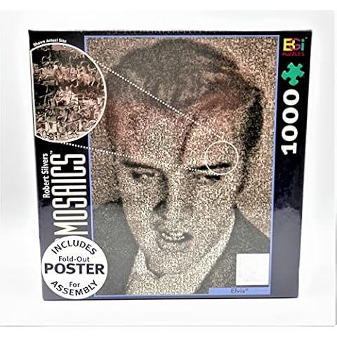 BUFFALO GAMES - ELVIS - ROBERT SILVERS - PHOTOMOSAICS by Photomosaics Cover