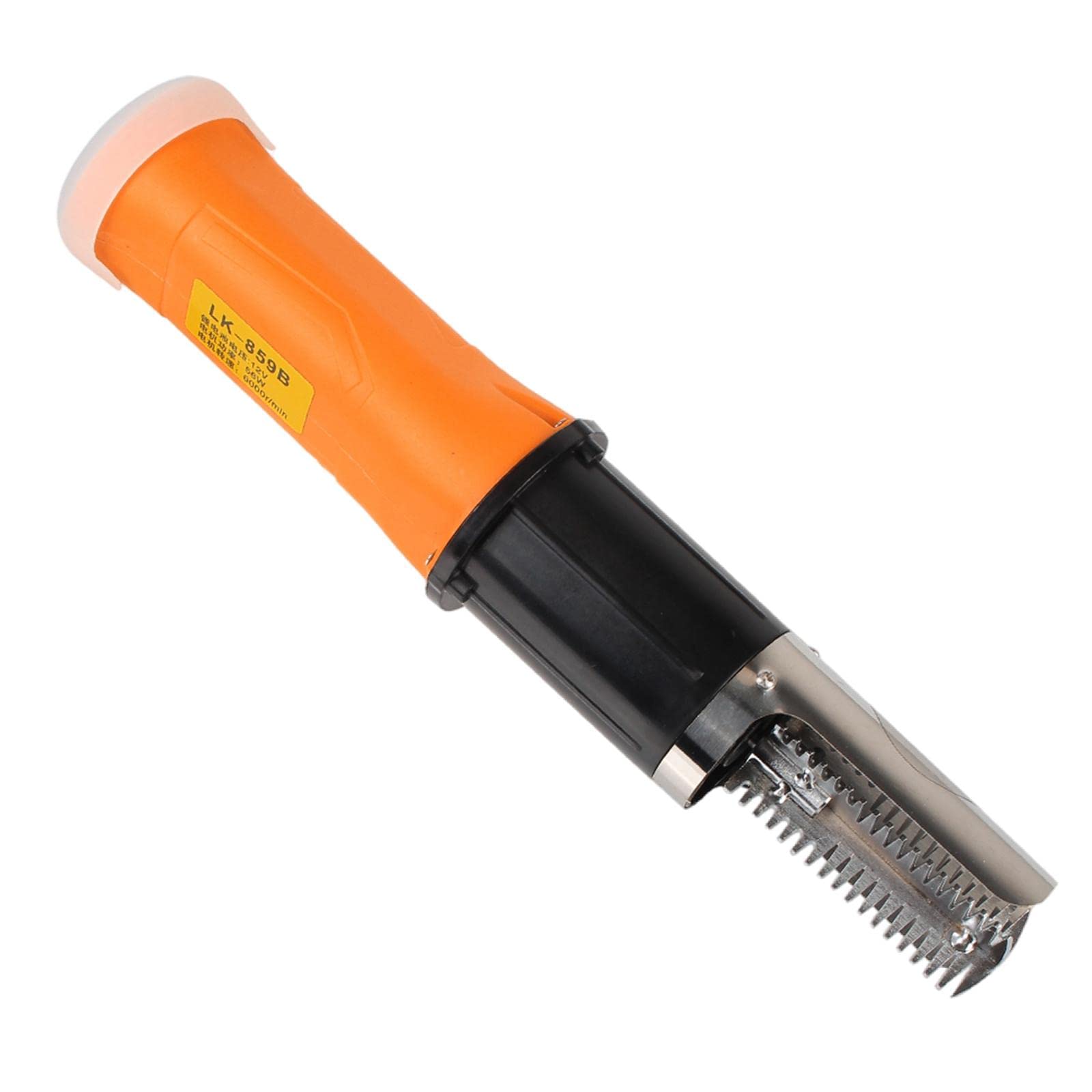 Descamador Eléctrico de Pescado, Removedor de de Pescado, Desescamador de Pescado, Herramienta Raspadora con Piezas de Acero Inoxida, Cabezal de Hoja de 6 Caras, Individual