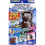 バルサン 虫こないもん 3WAY 虫よけ 効果270日 (クマ) 吊る・貼る・置くどこでも設置可能 バルサン独自のワイド拡散 タブレット