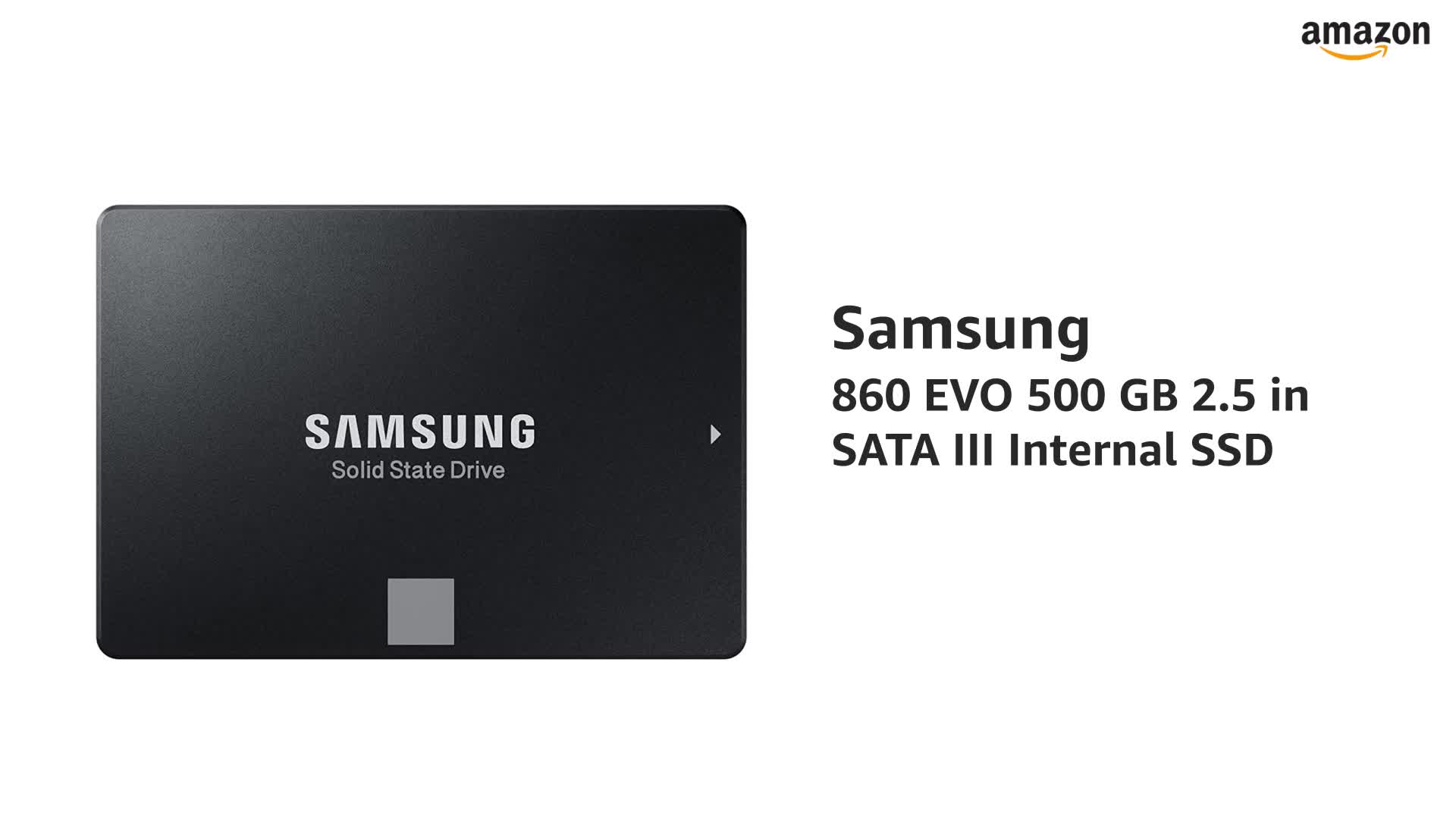 Amazon.in: Buy Samsung 860 EVO 500GB 2.5-inch SATA III Internal