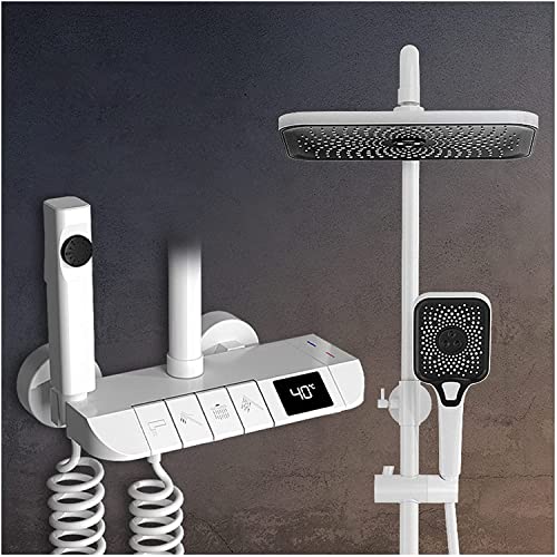 Système de douche thermostatique anti-brûlure avec affichage de température