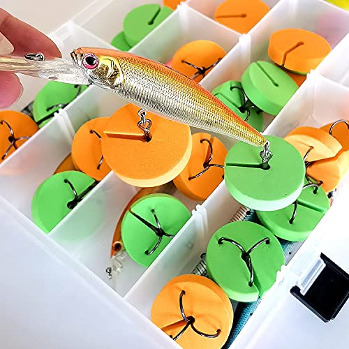 Angelhaken-Abdeckungen, Haken-Hauben, Drillingshaken – Einheitsgröße, verheddert nicht, EVA-Material, schützt Ihre…