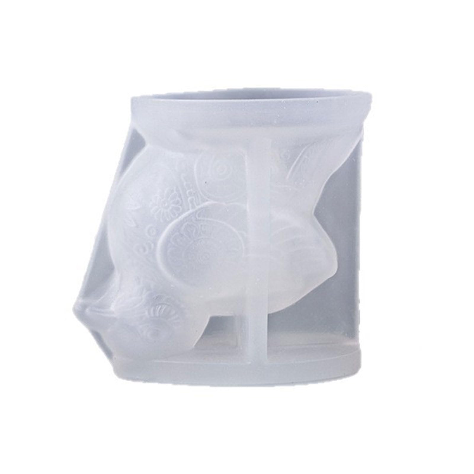 hogtnd Sturdy Silicone Bird Planter for Crafting Decorative Resin Concrete Flower Pots and Jewelry Holders Permanent Silicone Crafting
