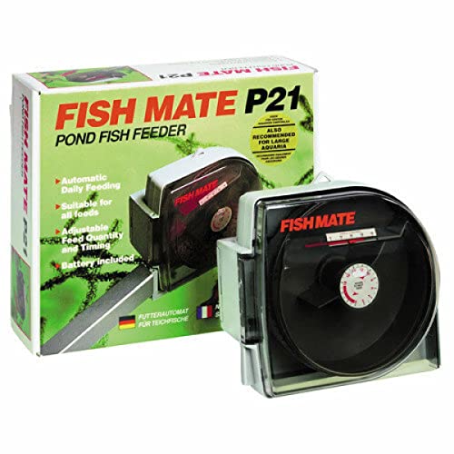 Fish Mate P21 Automatic Pond Fish Feeder #TOP6