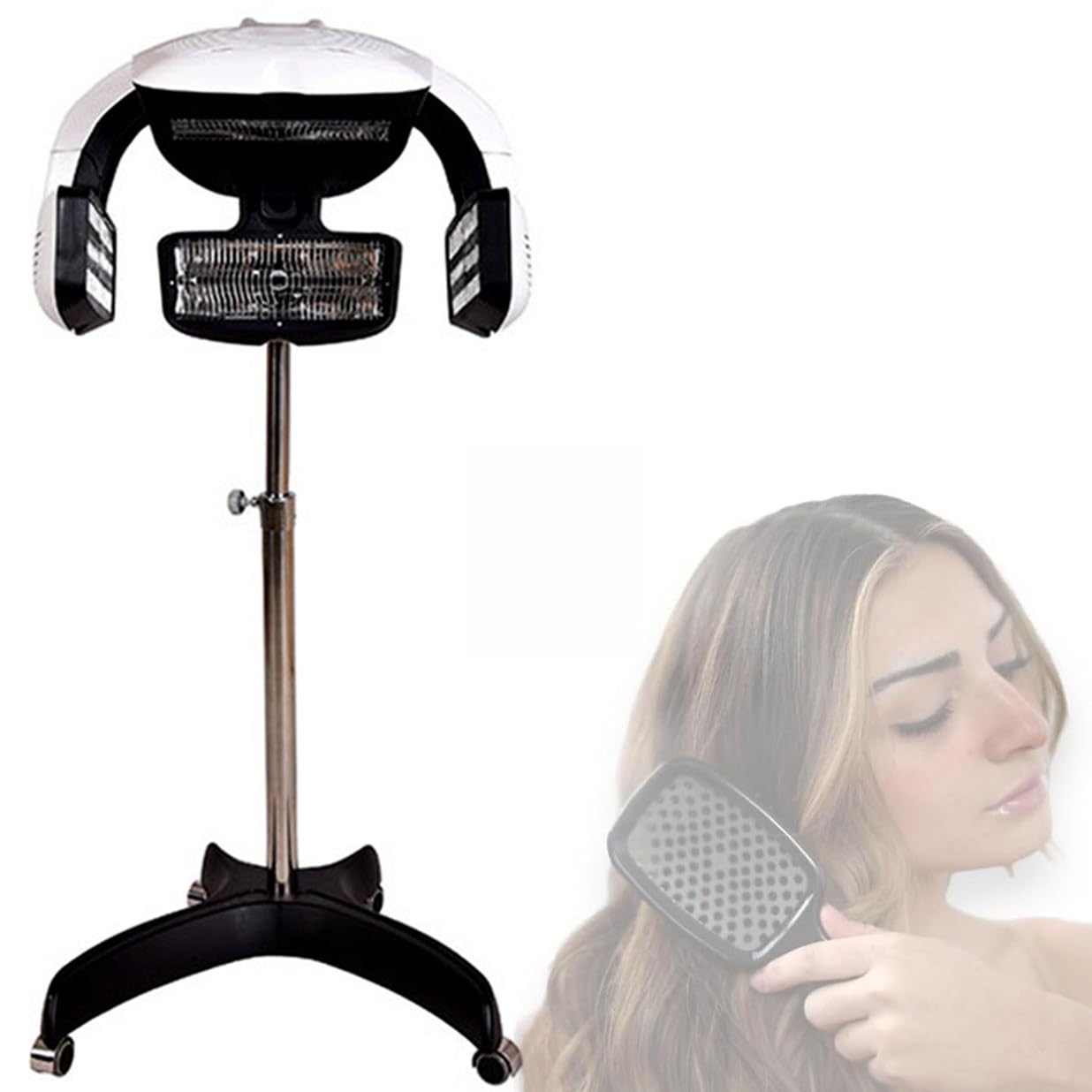 Drying Hood Hair Dryer Perming Heating Colouring Oil Treatment Machine Hair Salon Colour Processor Hair Processor Rollerball Ultra