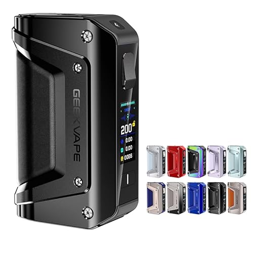 �M�[�N�x�C�v Aegis L200 III (Legend 3) Mod �C�[�W�X ���W�F���h�R���b�h �o�b�e���[ Vape �x�C�v �d�q�^�o�R �j�R�`���t���[ (Black)